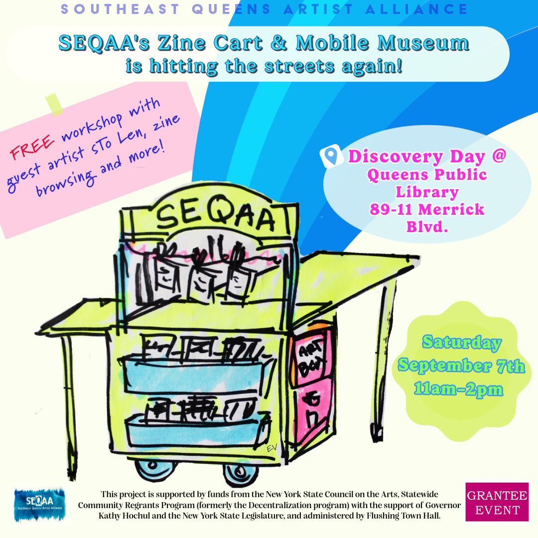 The SEQAA Zine Cart & Mobile Museum Program 2024